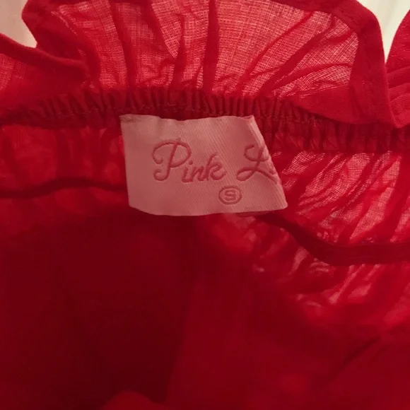 NWOT Pink Lily Red Dress! - Picture 5 of 6